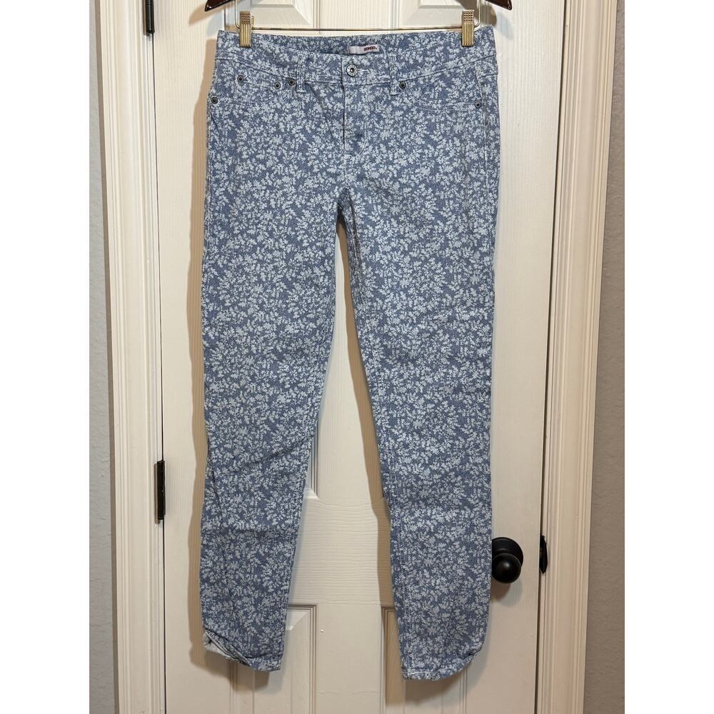 Bongo Floral Print Jeans Size 11 | Y2K Vintage High Rise Cottagecore Denim